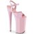 Pleaser BEYOND-009 Sandalia de Tacón Plataforma Charol Rosa Claro EU-41 / US-11