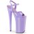 Pleaser BEYOND-009 Sandalia de Tacón Plataforma Charol Lila EU-41 / US-11