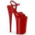 Pleaser BEYOND-009 Sandalia de Tacón Plataforma Charol Rojo EU-35 / US-5