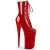 Pleaser BEYOND-1020 Botín Plataforma Charol Rojo EU-37 / US-7