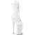 Pleaser BEYOND-1050 Botín Plataforma Charol Blanco EU-35 / US-5