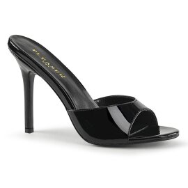 Pleaser CLASSIQUE-01 Zapato Abierto Charol Negro EU-35 /...