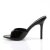 Pleaser CLASSIQUE-01 Zapato Abierto Charol Negro EU-37 / US-7