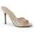 Pleaser CLASSIQUE-01 Zapato Abierto Charol Beige EU-35 / US-5