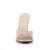 Pleaser CLASSIQUE-01 Zapato Abierto Charol Beige EU-35 / US-5