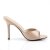 Pleaser CLASSIQUE-01 Zapato Abierto Charol Beige EU-35 / US-5