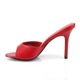 Pleaser CLASSIQUE-01 Zapato Abierto Rojo EU-35 / US-5