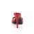 Pleaser CLASSIQUE-01 Zapato Abierto Rojo EU-37 / US-7