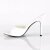 Pleaser CLASSIQUE-01 Zapato Abierto Blanco EU-37 / US-7