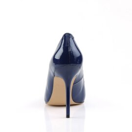 Pleaser CLASSIQUE-20 Tacones Charol Azul EU-38 / US-8