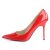 Pleaser CLASSIQUE-20 Tacones Charol Rojo EU-37 / US-7