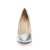 Pleaser CLASSIQUE-20 Tacones Metálico Plata EU-35 / US-5