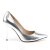 Pleaser CLASSIQUE-20 Tacones Metálico Plata EU-35 / US-5