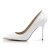 Pleaser CLASSIQUE-20 Tacones Charol Blanco EU-35 / US-5