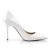 Pleaser CLASSIQUE-20 Tacones Charol Blanco EU-35 / US-5