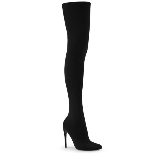 Pleaser COURTLY-3005 Bota Alta Negro EU-42 / US-12