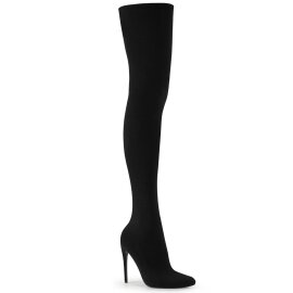 Pleaser COURTLY-3005 Bota Alta Negro EU-42 / US-12