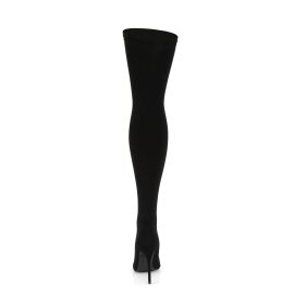 Pleaser COURTLY-3005 Bota Alta Negro EU-42 / US-12