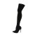 Pleaser COURTLY-3005 Bota Alta Negro EU-42 / US-12