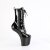 Pleaser CRAZE-1040 Botín Plataforma Charol Negro EU-43 / US-13