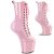 Pleaser CRAZE-1040 Botín Plataforma Charol Rosa Claro EU-37 / US-7