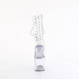 Pleaser CRAZE-1040C Botín Plataforma Transparente EU-37 / US-7