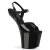 Pleaser CRAZE-809 Sandalia de Tacón Plataforma Charol Negro EU-38 / US-8