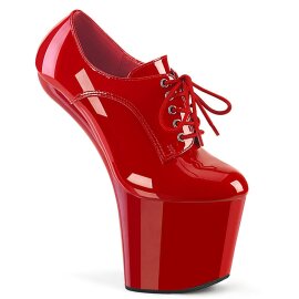 Pleaser CRAZE-860 Plataforma Tacones Charol Rojo EU-38 /...