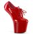 Pleaser CRAZE-860 Plataforma Tacones Charol Rojo EU-38 / US-8