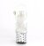 Pleaser DISCOLITE-708DOTS Sandalia de Tacón Plataforma Transparente Multicolor EU-36 / US-6