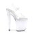 Pleaser DISCOLITE-808 Sandalia de Tacón Plataform Transparente Multicolor EU-35 / US-5