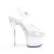 Pleaser ECHOLITE-708 Sandalia de Tacón Plataform Transparente Multicolor EU-35 / US-5