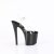 Pleaser ENCHANT-708 Sandalia de Tacón Plataforma Negro Transparente EU-37 / US-7