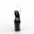 Pleaser ENCHANT-708LT-CIRCLE Sandalia de Tacón Plataforma Negro Transparente EU-38 / US-8