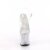Pleaser ENCHANT-708RSI Sandalia de Tacón Plataforma Purpurina Plata Transparente EU-37 / US-7