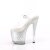 Pleaser ENCHANT-708T-LT Sandalia de Tacón Plataforma Transparente Multicolor EU-37 / US-7