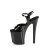 Pleaser ENCHANT-709 Sandalia de Tacón Plataforma Charol Negro EU-35 / US-5