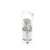 Pleaser ESTEEM-708LG Sandalia de Tacón Plataforma Purpurina Blanco Transparente EU-37 / US-7