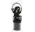 Pleaser ESTEEM-709 Sandalia de Tacón Plataforma Charol Negro EU-36 / US-6