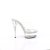 Pleaser EXCITE-601 Sandalia de Tacón Plataforma Transparente EU-37 / US-7