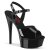Pleaser EXCITE-609 Sandalia de Tacón Plataforma Charol Negro EU-40 / US-10
