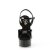 Pleaser EXCITE-609 Sandalia de Tacón Plataforma Charol Negro EU-40 / US-10