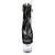Pleaser FLASHDANCE-1018-7 Botín Plataforma Charol Negro Multicolor EU-36 / US-6