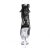 Pleaser FLASHDANCE-1018-7 Botín Plataforma Charol Negro Multicolor EU-36 / US-6