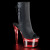 Pleaser FLASHDANCE-1018-7 Botín Plataforma Cuero Sintético Negro EU-36 / US-6