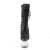 Pleaser FLASHDANCE-1020-7 Botín Plataforma Cuero Sintético Negro Multicolor EU-36 / US-6