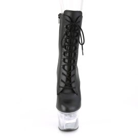Pleaser FLASHDANCE-1020-7 Botín Plataforma Cuero...