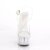 Pleaser FLASHDANCE-608CH Sandalia de Tacón Plataforma Transparente Multicolor EU-38 / US-8
