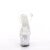 Pleaser FLASHDANCE-708SPEC Sandalia de Tacón Plataforma Transparente Multicolor EU-37 / US-7