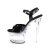 Pleaser FLASHDANCE-709 Sandalia de Tacón Plataforma Transparente Multicolor EU-35 / US-5